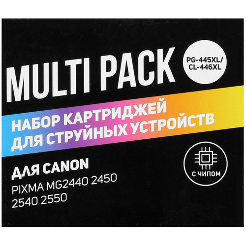 Купить Набор картриджей Aceline NC-PG445XL/CL446XL многоцветный, черный в интернет-магазине DNS. Характеристики, цена Aceline NC-PG445XL/CL446XL | 5028649.