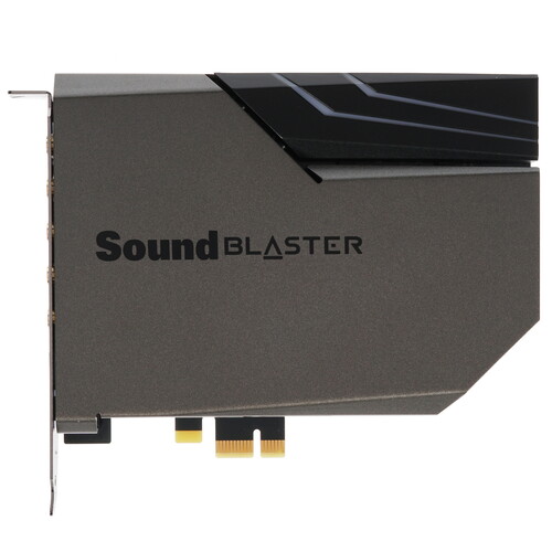Купить Внутренняя звуковая карта с внешним блоком Creative Sound BlasterX AE-7 в интернет-магазине DNS. Характеристики, цена Creative Sound BlasterX AE-7 | 1377505.
