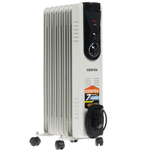 Купить Масляный обогреватель Centek CT-6200 белый в интернет-магазине DNS. Характеристики, цена Centek CT-6200 | 1152507.