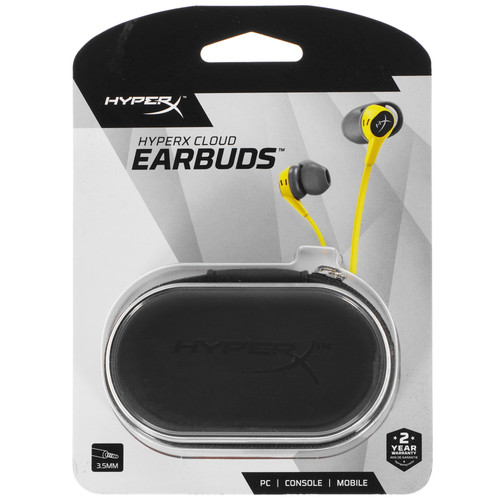 Купить Проводные наушники HyperX Cloud Earbuds  желтый 2022 в интернет-магазине DNS. Характеристики, цена HyperX Cloud Earbuds | 5047370.