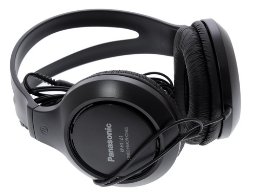 Купить Проводные наушники Panasonic RP-HT161E  черный 2015 в интернет-магазине DNS. Характеристики, цена Panasonic RP-HT161E | 0134901.