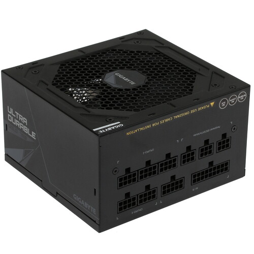 Купить Блок питания GIGABYTE UD750GM [GP-UD750GM] черный в интернет-магазине DNS. Характеристики, цена GIGABYTE UD750GM | 9907666.
