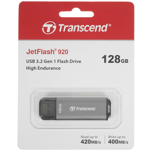 Купить Память USB Flash 128 ГБ Transcend JetFlash 920 [TS128GJF920] в интернет-магазине DNS. Характеристики, цена Transcend JetFlash 920 | 4761329.