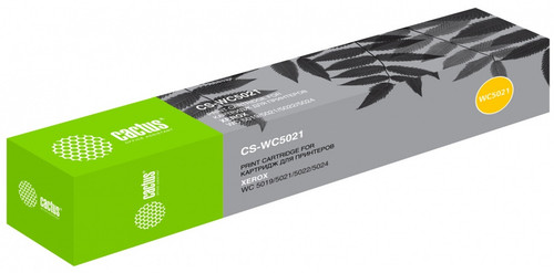 Купить Тонер-картридж лазерный Cactus CS-WC5021 006R01573 черный, с чипом в интернет-магазине DNS. Характеристики, цена Cactus CS-WC5021 006R01573 | 8158961.
