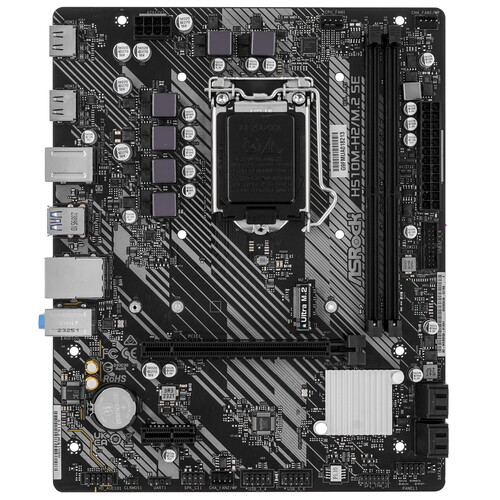 Купить Материнская плата ASRock H510M-H2/M.2 SE в интернет-магазине DNS. Характеристики, цена ASRock H510M-H2/M.2 SE | 5436747.