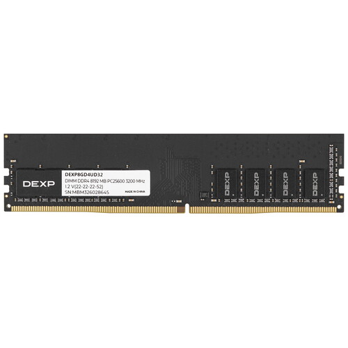 Купить Оперативная память DEXP [DEXP8GD4UD32] 8 ГБ в интернет магазине ...