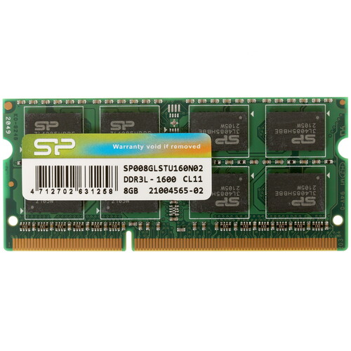 Купить Оперативная память SODIMM Silicon Power [SP008GLSTU160N02] 8 ГБ в интернет-магазине DNS. Характеристики, цена Silicon Power | 1173925.