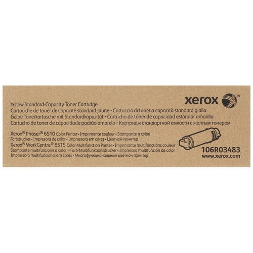 Купить Картридж лазерный Xerox 106R03483 желтый, с чипом в интернет-магазине DNS. Характеристики, цена Xerox 106R03483 | 1252073.