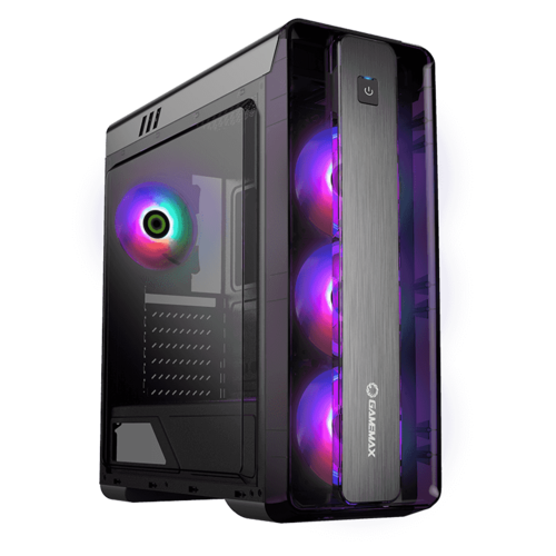 Купить Корпус GameMax Moonlight FRGB [MoonlightFRGBBlack] черный в интернет-магазине DNS. Характеристики, цена GameMax Moonlight FRGB | 5370872.