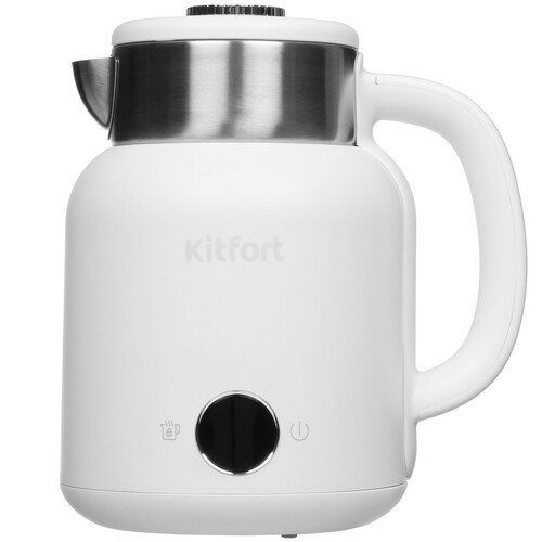 Купить Электрочайник Kitfort КТ-6196-2 белый в интернет-магазине DNS. Характеристики, цена Kitfort КТ-6196-2 | 9961913.
