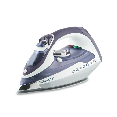 Купить Утюг Scarlett SC-1337S [2400 Вт, подошва - KeramoPro керамика, пар: 40 г/мин, пар.удар: 120 г/мин, AutoOff, 300 мл, 1.8 м] в интернет-магазине DNS. Характеристики, цена  | 8194784.