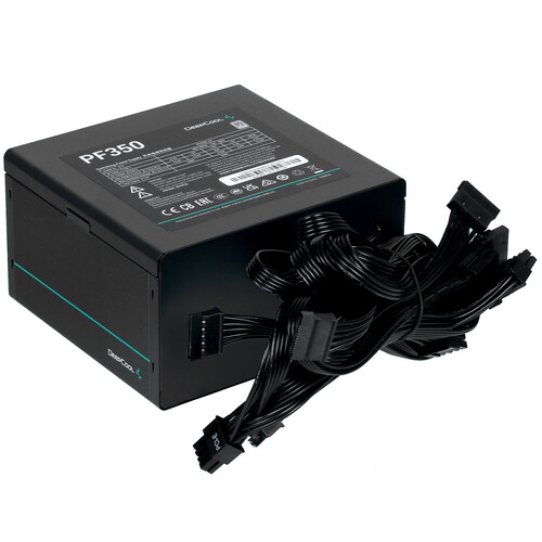 Купить Блок питания DEEPCOOL PF350 [R-PF350D-HA0B-EU] черный в интернет-магазине DNS. Характеристики, цена DEEPCOOL PF350 | 4853744.