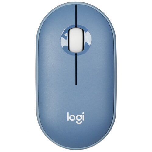 Купить Мышь беспроводная Logitech Pebble M350 [910-006655] синий в интернет-магазине DNS. Характеристики, цена Logitech Pebble M350 | 5404231.