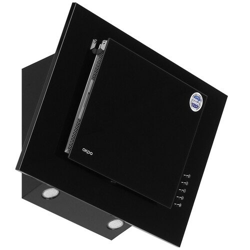 Купить Вытяжка наклонная Akpo WK-4 Optima eco 50 черный/черный в ...