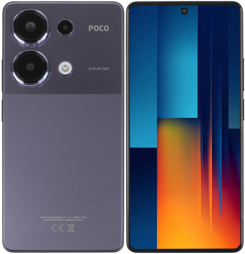 Купить 6.67" Смартфон POCO M6 Pro 512 ГБ фиолетовый в интернет-магазине DNS. Характеристики, цена POCO M6 Pro | 5441646.