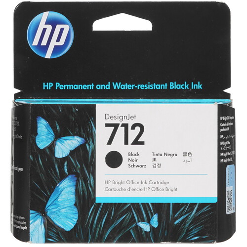 Купить Картридж HP 712 (3ED71A) черный в интернет-магазине DNS. Характеристики, цена HP 712 (3ED71A) | 4715815.