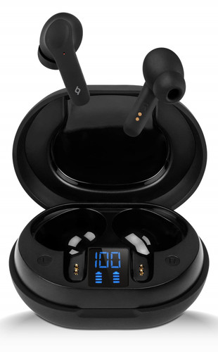 Купить Наушники TWS TTEC SoundBeat Play  черный 2022 в интернет-магазине DNS. Характеристики, цена TTEC SoundBeat Play | 9935803.