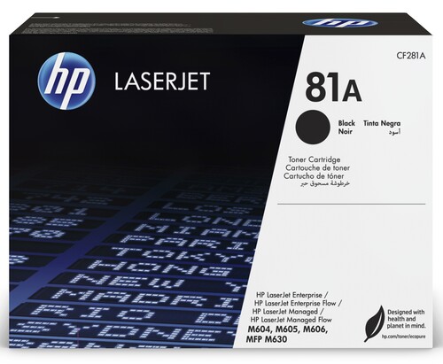Купить Картридж лазерный HP 81A (CF281A) черный в интернет-магазине DNS. Характеристики, цена HP 81A (CF281A) | 1045324.