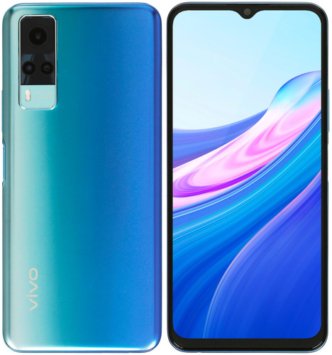 Купить 6.58" Смартфон Vivo Y31 128 ГБ голубой в интернет-магазине DNS. Характеристики, цена Vivo Y31 | 4756850.