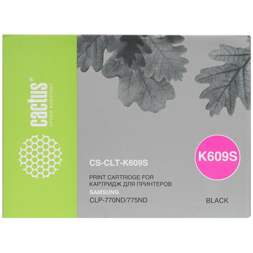 Купить Картридж лазерный Cactus CS-CLT-K609S черный, с чипом в интернет-магазине DNS. Характеристики, цена Cactus CS-CLT-K609S | 7936969.