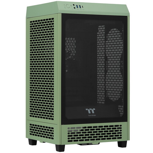 Купить Корпус Thermaltake The Tower 200 Matcha Green [CA-1X9-00SEWN-00] зеленый в интернет-магазине DNS. Характеристики, цена Thermaltake The Tower 200 Matcha Green | 5432576.