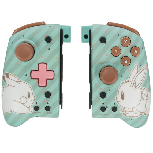 Купить Игровой контроллер проводной Hori Split Pad Pro (Pokemon: Pikachu & Eevee) зеленый в интернет-магазине DNS. Характеристики, цена Hori Split Pad Pro (Pokemon: Pikachu & Eevee) | 4754624.