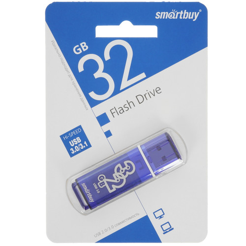 Купить Память USB Flash 32 ГБ Smartbuy Glossy 32 Gb [SB32GBGS-DB] в интернет-магазине DNS. Характеристики, цена Smartbuy Glossy 32 Gb | 5077610.