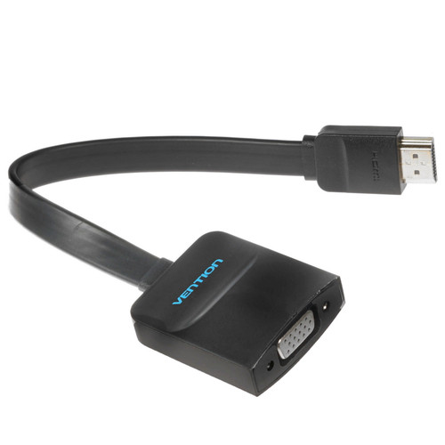 Купить Переходник однонаправленный Vention HDMI - VGA+Jack 3.5, 0.15 м в интернет-магазине DNS. Характеристики, цена Vention HDMI > VGA + аудио ACKBB | 1661277.