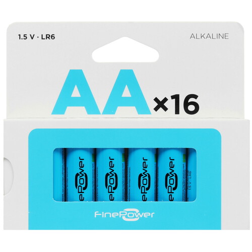 Купить Батарейка FinePower AA (LR6/ER14505/FR6/R6P) в интернет-магазине DNS. Характеристики, цена FinePower | 5410493.