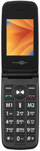 Купить Сотовый телефон FinePower SR243 черный в интернет-магазине DNS. Характеристики, цена FinePower SR243 | 9004437.