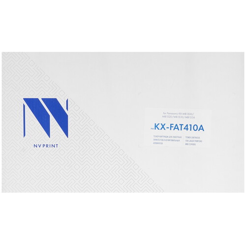 Купить Картридж лазерный NV Print KX-FAT410A7 черный, с чипом в интернет-магазине DNS. Характеристики, цена NV Print KX-FAT410A7 | 1302060.