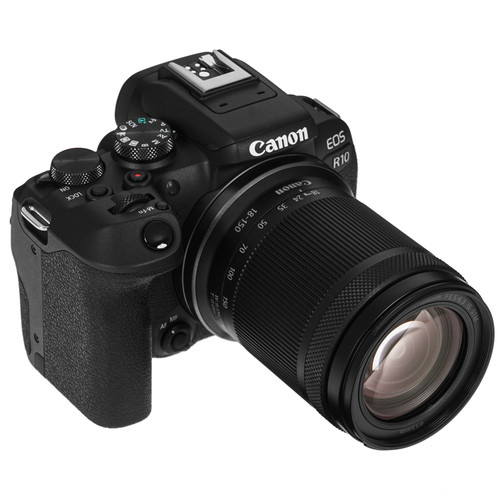 Купить Беззеркальный фотоаппарат Canon EOS R10 Kit 18-150mm черный в интернет-магазине DNS. Характеристики, цена Canon EOS R10 Kit 18-150mm | 5068875.