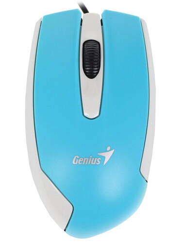Купить Мышь проводная Genius DX-100X Blue USB в интернет магазине DNS ...