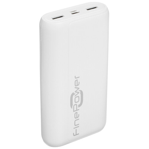 Купить Портативный аккумулятор FinePower Regular 20 белый в интернет-магазине DNS. Характеристики, цена FinePower Regular 20 | 5404378.