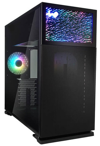 Купить Корпус InWin N127 Nebula [IW-CS-N127BLK-1AL120] черный в интернет-магазине DNS. Характеристики, цена InWin N127 Nebula | 5435266.