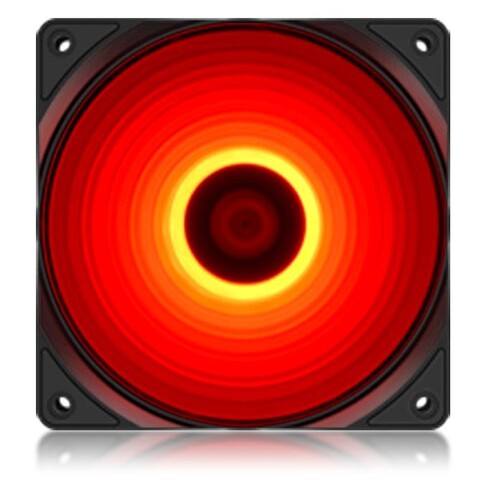 Купить Вентилятор DEEPCOOL RF120R [DP-FLED-RF120-RD] черный в интернет-магазине DNS. Характеристики, цена DEEPCOOL RF120R | 1352783.
