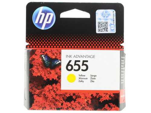 Купить Картридж HP 655 (CZ112AE) желтый в интернет-магазине DNS. Характеристики, цена HP 655 (CZ112AE) | 0154941.