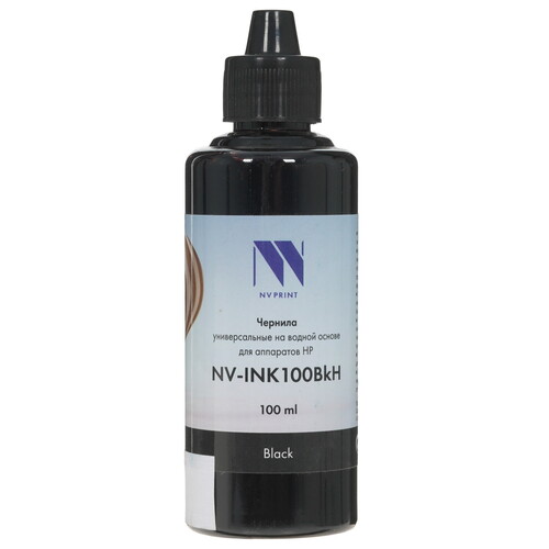 Купить Чернила водорастворимые NV Print NV-INK100BkH черный в интернет-магазине DNS. Характеристики, цена NV Print NV-INK100BkH | 9925324.