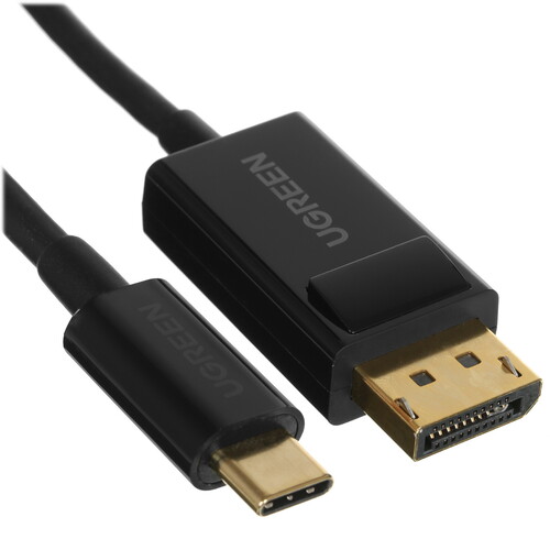 Купить Кабель однонаправленный Ugreen DisplayPort - USB Type-C, 1.5 м в интернет-магазине DNS. Характеристики, цена  | 5026944.