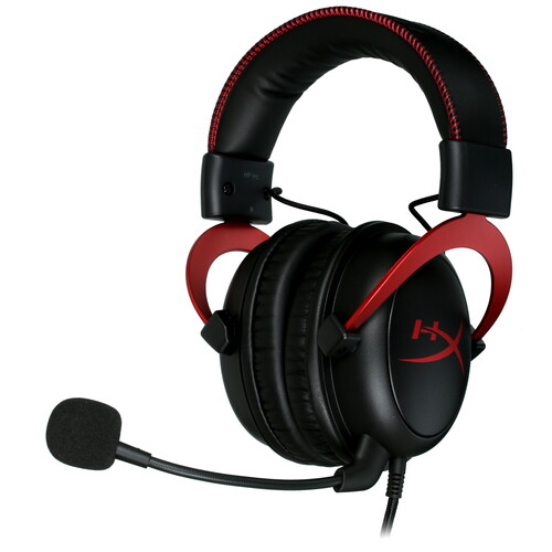 Купить Проводные наушники HyperX Cloud II KHX-HSCP-RD красный в ...