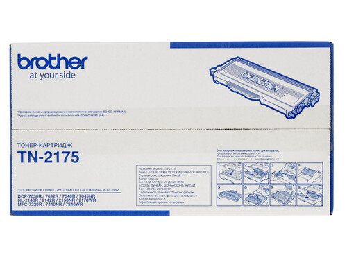 Купить Картридж лазерный Brother TN-2175 черный в интернет магазине DNS ...