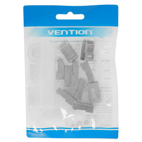 Купить Коннектор RJ45  Vention IDFR0-10 в интернет-магазине DNS. Характеристики, цена Vention IDFR0-10 | 5359925.