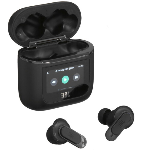Купить Наушники TWS JBL Tour Pro 2  черный 2023 в интернет-магазине DNS. Характеристики, цена JBL Tour Pro 2 | 5446038.