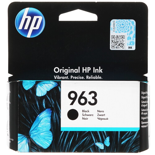 Купить Картридж HP 963 (3JA26AE) черный в интернет-магазине DNS. Характеристики, цена HP 963 (3JA26AE) | 1693950.