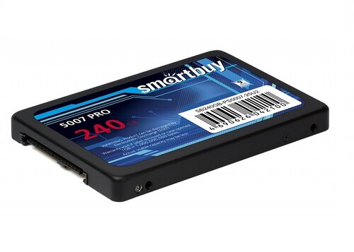 Купить Твердотельный накопитель SSD 2.5" U.2 240Gb Smartbuy Enterprise Line 5007 PRO [SB240GB-PS5007-25U2] MLC (R2750/W1500MB/s в интернет-магазине DNS. Характеристики, цена  | 1125228.