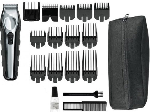Купить Машинка для стрижки Wahl Ergonomic Total Beard Grooming Kit черный/серебристый в интернет-магазине DNS. Характеристики, цена Wahl Ergonomic Total Beard Grooming Kit | 8143117.