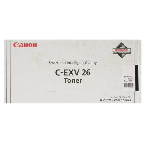 Купить Картридж лазерный Canon C-EXV26 черный, с чипом в интернет-магазине DNS. Характеристики, цена Canon C-EXV26 | 0186948.