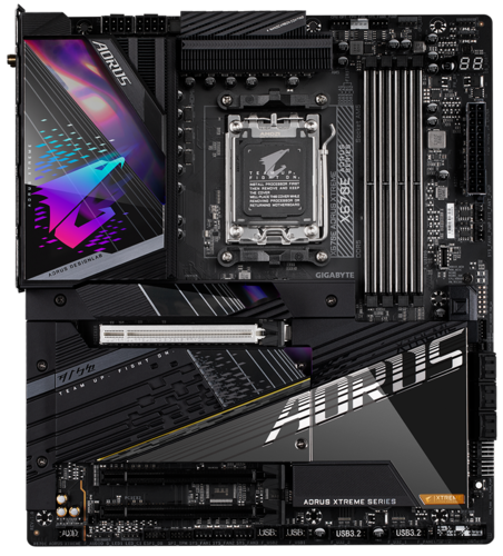 Купить Материнская плата GIGABYTE X670E AORUS XTREME в интернет-магазине DNS. Характеристики, цена GIGABYTE X670E AORUS XTREME | 5072513.