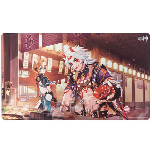 Купить Коврик Genshin Impact Desk Mat Oni Royale  разноцветный в интернет-магазине DNS. Характеристики, цена Genshin Impact Desk Mat Oni Royale | 5435918.