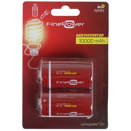 Купить Аккумулятор FinePower KT-1342 10000 мА*ч в интернет-магазине DNS. Характеристики, цена FinePower KT-1342 | 1262724.